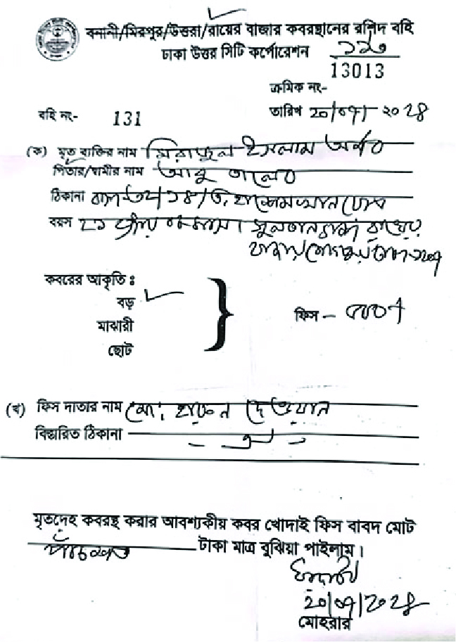 Image of মো: মিরাজুল ইসলাম অর্নব